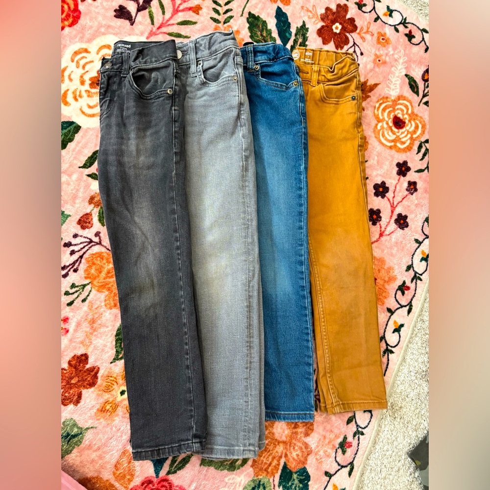 Wonder Nation kids slim Straight Jeans